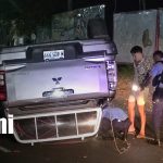 Sobrevive de milagro tras brutal volcadura en Managua Foto: Extranjero sobrevive a aparatoso accidente en Managua/TN8