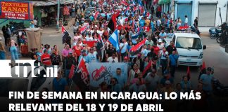 Foto: Nicaragua: lo más relevante del fin de semana del 18 y 19 de abril/TN8