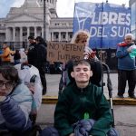 Foto: Movilización en Argentina /cortesía