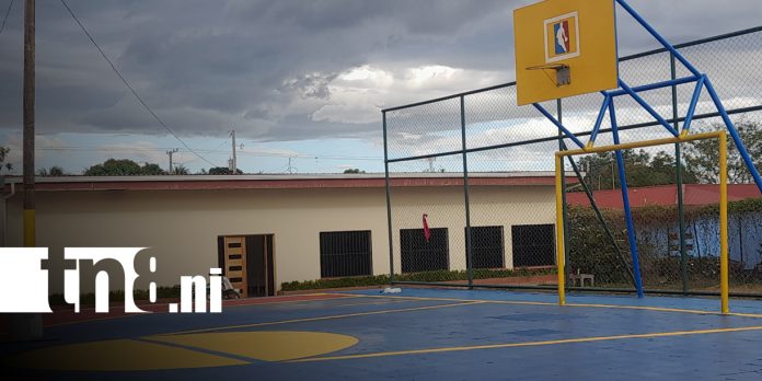 Foto: Cancha renovada en Nandaime impulsa el deporte juvenil/TN8 Foto: Cancha renovada en Nandaime impulsa el deporte juvenil/TN8