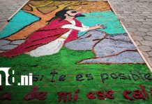 Sutiaba se llena de color y devoción con la exposición de alfombras pasionarias en León Foto: Sutiaba se llena de color y devoción con la exposición de alfombras pasionarias en León/TN8