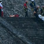 Imágenes muestran el momento de la balacera en Teotihuacán, México Foto: Tiroteo en México deja una turista muerta y 14 heridos/ Cortesía