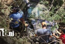 Foto: Tres heridos tras violento accidente en Santa Teresa, Carazo/TN8