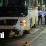 Foto: Accidente: autobús en Larreynaga /TN8