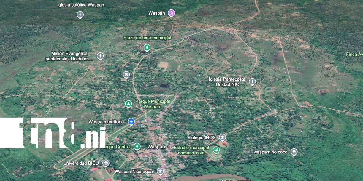 Foto:Crimen a tiros conmociona zona Waspam Caribe Norte/TN8