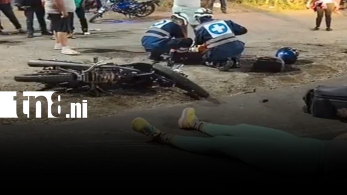 1 FOTO: Campeona de MMA herida en accidente en Carazo/ TN8