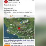 Foto: Sismo en Costa Rica: temblor de hasta 5.3 sacude el país/Cortesísa
