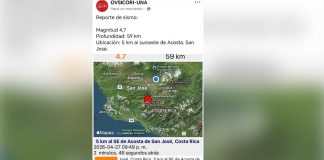 Foto: Sismo en Costa Rica: temblor de hasta 5.3 sacude el país/Cortesísa