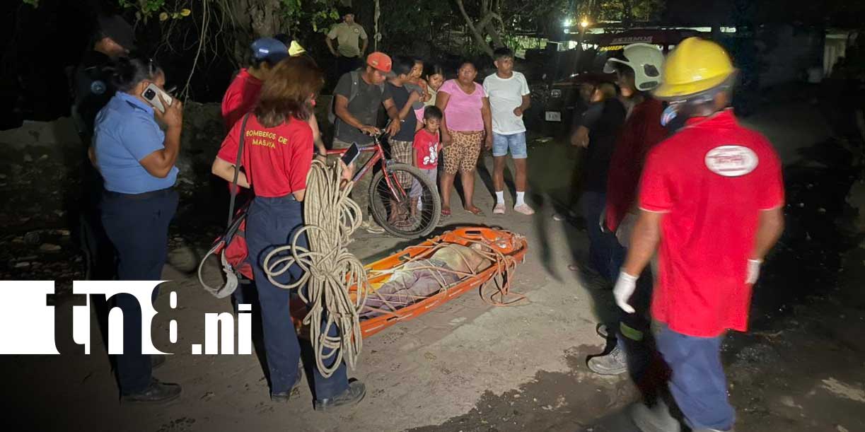 Foto: Impactante hallazgo en Masaya: recuperan cuerpo en Bajadero de Monimbó/TN8