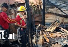 Voraz incendio consume vivienda en el barrio La Competencia de Jinotepe, Carazo Foto: Voraz incendio consume vivienda en el barrio La Competencia de Jinotepe, Carazo/TN8