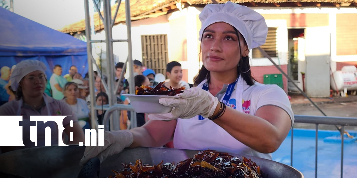 Foto: Miles disfrutan del almíbar más grande de Nicaragua en el Puerto Salvador Allende/TN8