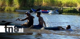 Foto: Alta afluencia de veraneantes en el balneario El Salto durante Semana Santa en Juigalpa/TN8