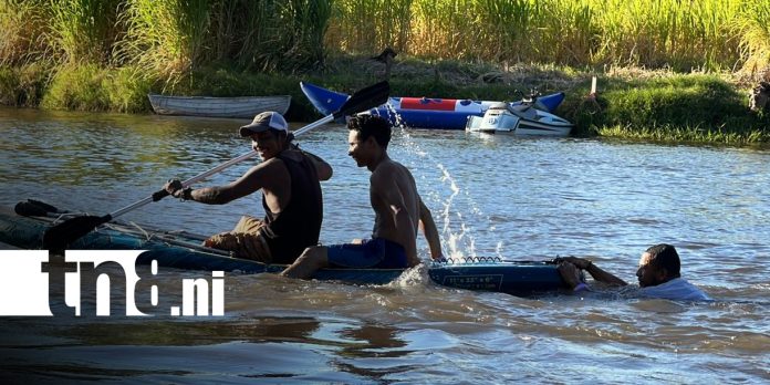 Foto: Alta afluencia de veraneantes en el balneario El Salto durante Semana Santa en Juigalpa/TN8