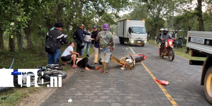 Foto: Dos heridos de gravedad tras accidente en Jalapa /TN8