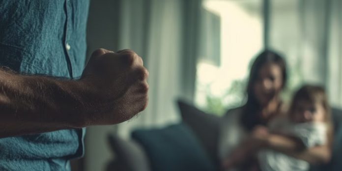 Foto: Mujer de Colombia es agredida con su bebé en brazos /Cortesía
