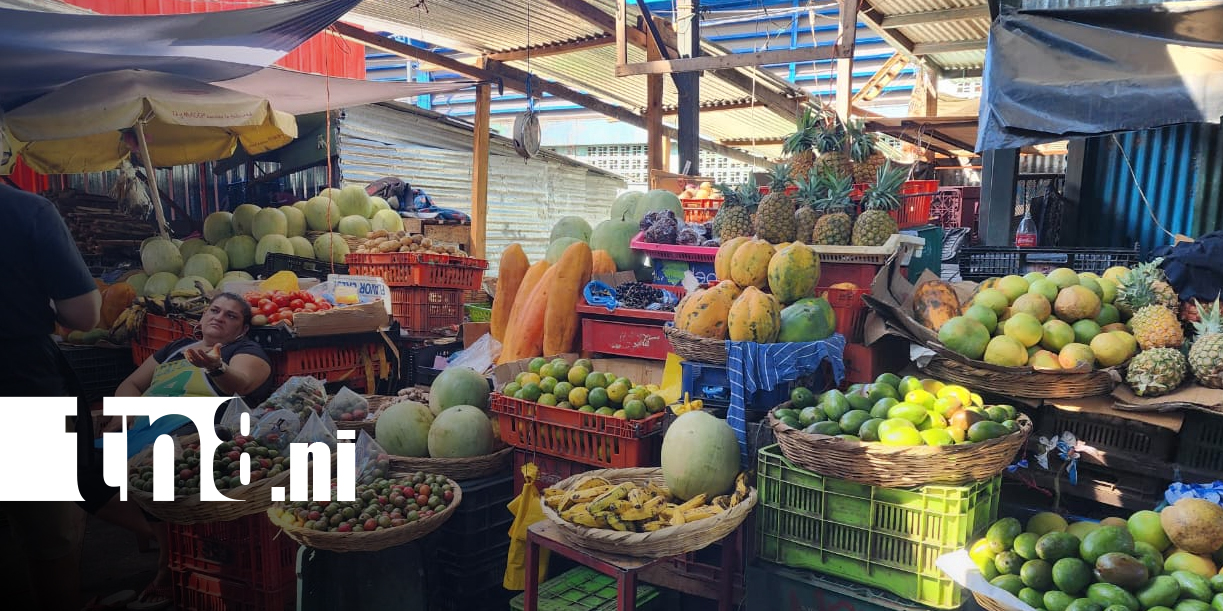 Foto: Ventas de frutas aumentan en el mercado Roberto Huembes/TN8