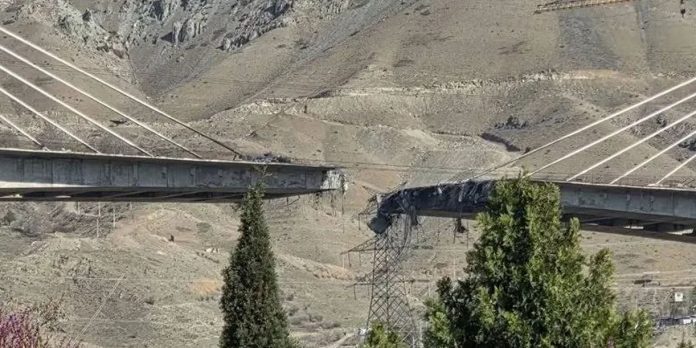 Foto: Ataque a vías férreas en Irán deja heridos/ Cortesía