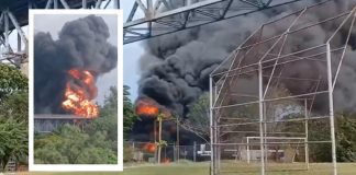 Foto: Incendio en Panamá /cortesía