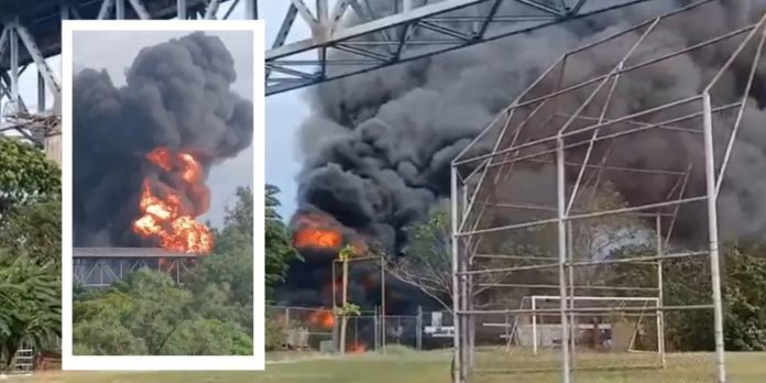 Foto: Incendio en Panamá /cortesía