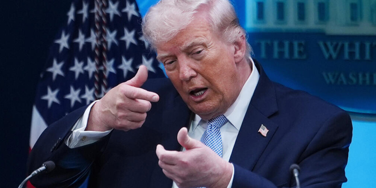Foto: Donald Trump amenaza a Irán /cortesía 