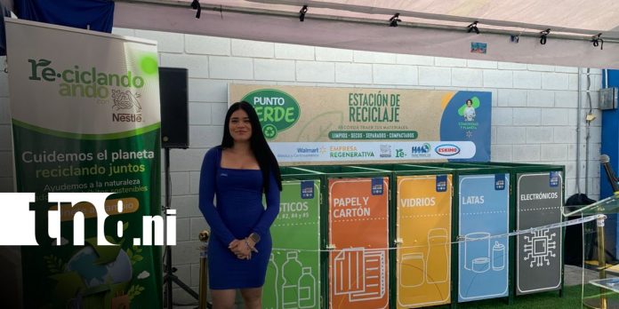 Foto: Walmart impulsa reciclaje en Managua / TN8