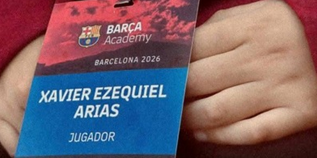 Foto: Nicaragüense entra a La Masia y hace historia en Barcelona/Cortesía