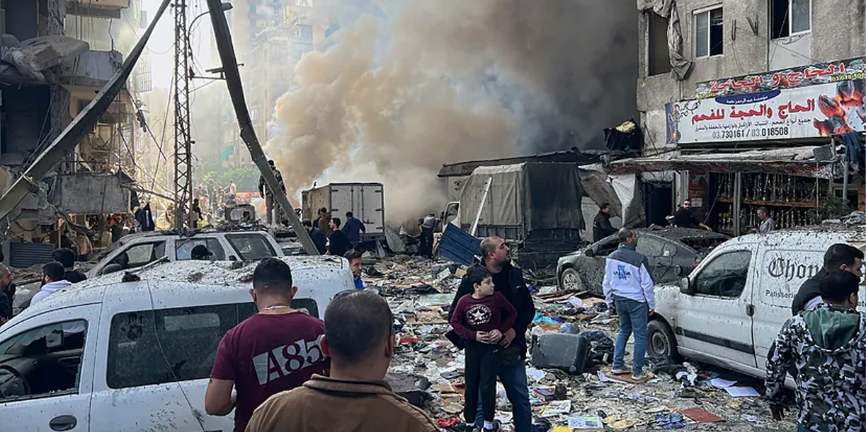 Foto: Impacto en Líbano /cortesía