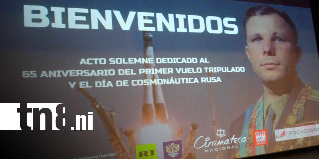 Foto: Cinemateca Nacional celebra el legado de Yuri Gagarin con proyección especial en Managua/TN8