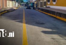 Inauguran 150 metros de calle de concreto hidráulico en Nandaime Foto: Inauguran 150 metros de calle de concreto hidráulico en Nandaime/TN8