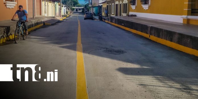 Foto: Inauguran 150 metros de calle de concreto hidráulico en Nandaime/TN8