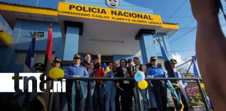 Foto: Boaco avanza en seguridad con inauguración de estación policial/TN8