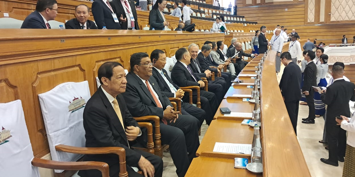 Foto: Nicaragua participa en toma de posesión del presidente de Myanmar/Cortesía