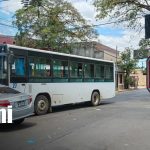 Foto: Choque de bus en Campo Bruce deja dos heridos/ Tn8
