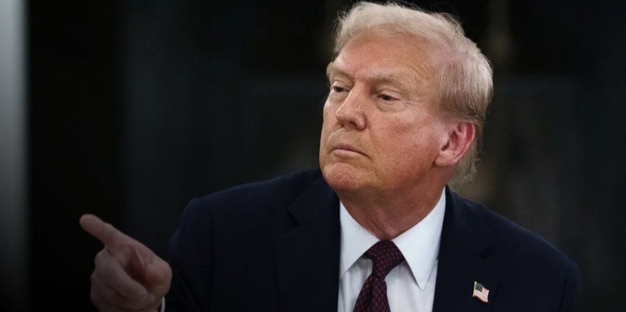 Foto: Donald Trump y el Estrecho de Ormuz /cortesía 