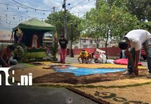 Chinandega se llena de fe y arte con la exposición “Jesús en el Huerto” Foto: Chinandega vive la fe /TN8