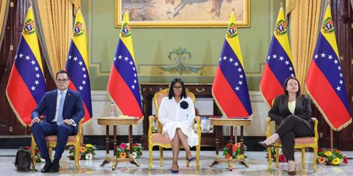 Foto: Venezuela y Chevron firman acuerdo energético/Cortesía