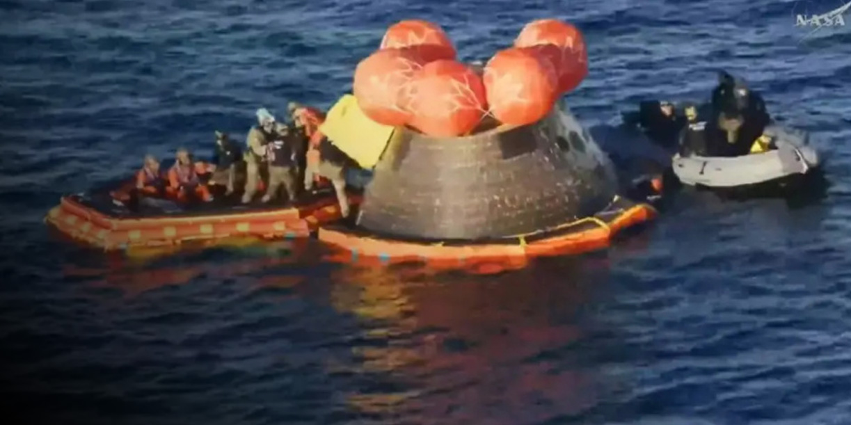 Foto: Imágenes inéditas del regreso de Artemis II /cortesía 