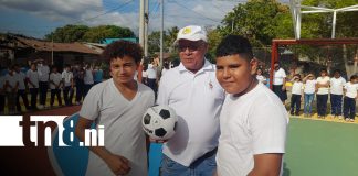 Foto: Nueva cancha en Nandaime/TN8