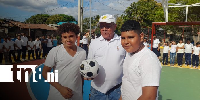 Foto: Nueva cancha en Nandaime/TN8