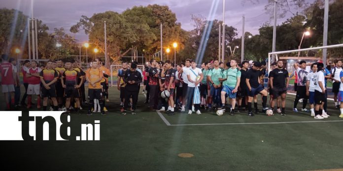 Foto: Fútbol: inauguran Liga Institucional en Managua/TN8 Foto: Fútbol: inauguran Liga Institucional en Managua/TN8