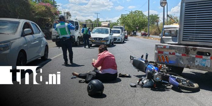 Foto: Accidente en la carretera Nueva a León /TN8 Foto: Accidente en la carretera Nueva a León /TN8