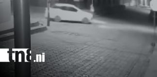Foto: Cámaras captan asalto contra mujer en Ciudad Darío/ TN8