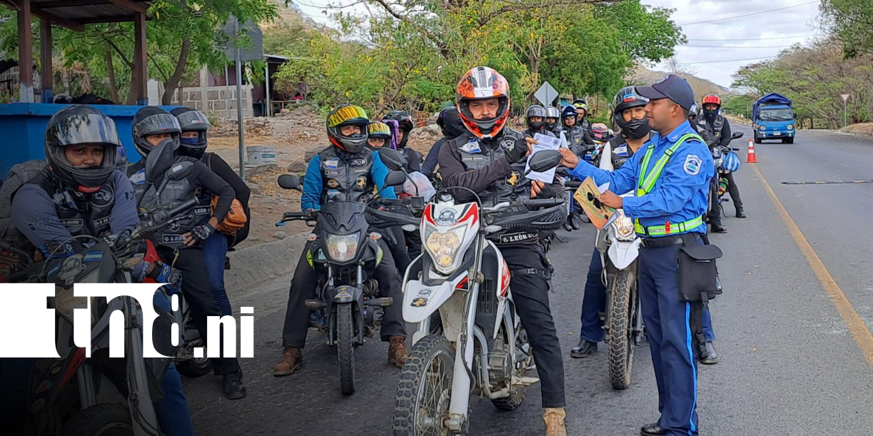Foto: Seguridad vial reforzada en Chontales por Semana Santa/TN8