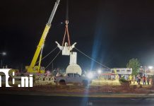 Foto: Rotonda Cristo Rey: inician remoción en Managua/TN8