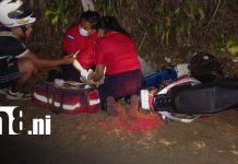 Foto: Racha de accidentes en la Panamericana Sur deja dos motorizados lesionados/TN8