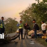 Foto: Triple colisión en Jalapa deja tres lesionados/ TN8