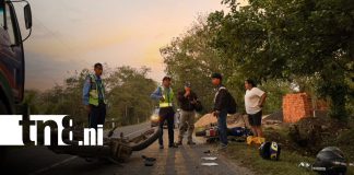 Foto: Triple colisión en Jalapa deja tres lesionados/ TN8