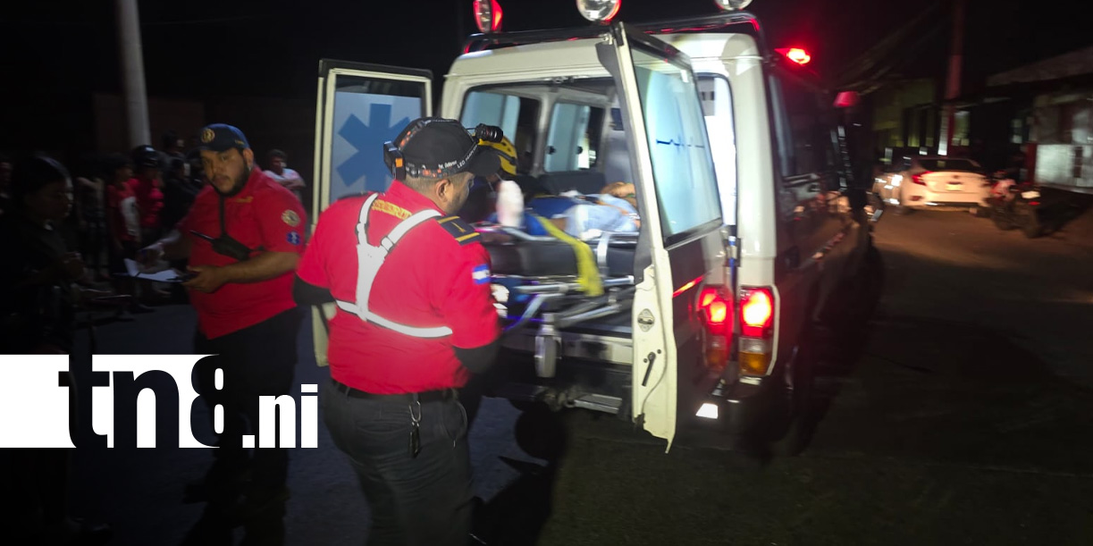 Foto: Accidentes en Managua dejan dos motociclistas lesionados/TN8