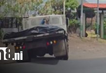 Foto: Falla mecánica de camión provoca incidente en Jinotega, sin dejar lesionados/TN8