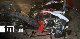 Foto: Grave accidente de motos en Chontales/TN8